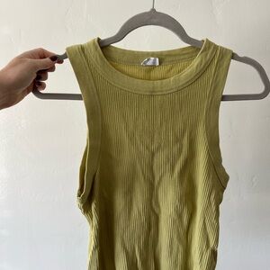 Cotton On Olive Green Ribbed Tank